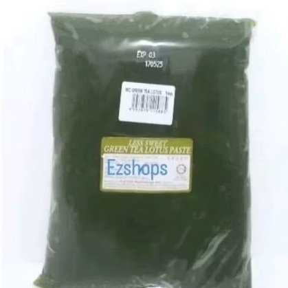 

Filling Mooncake Green Tea Lotus Less Sweet 1kg