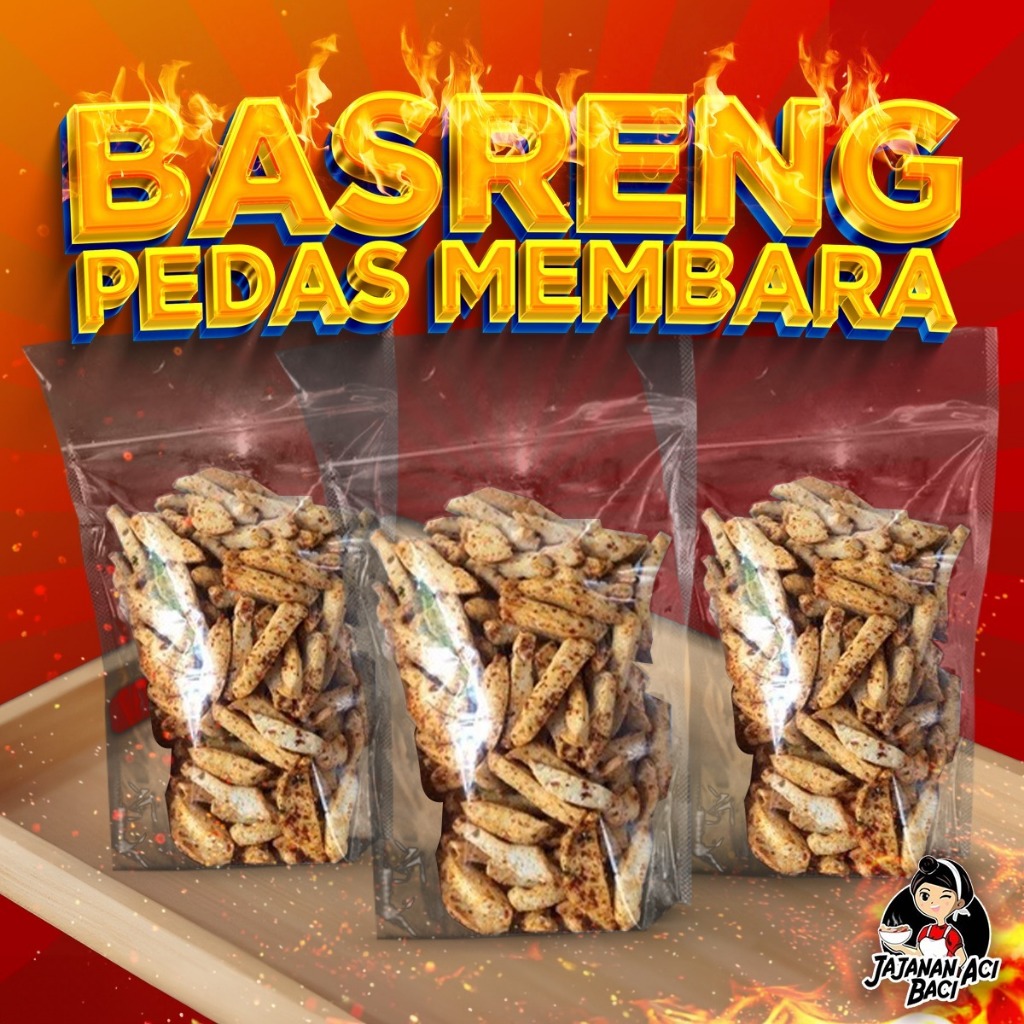 

Jajanan Acibaci - Basreng Bakso Goreng Pedas 200gram