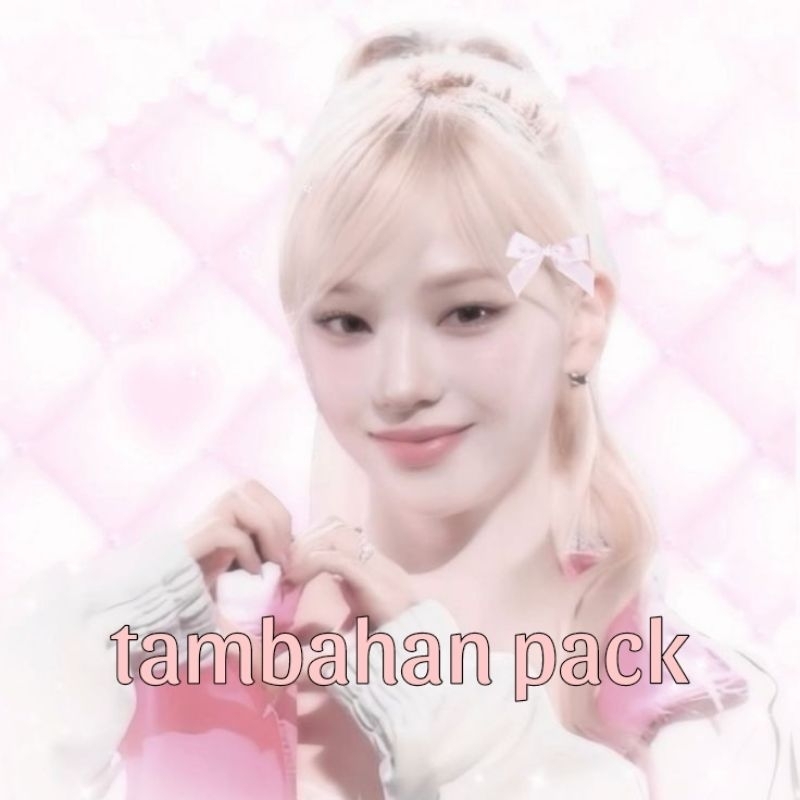 

tambahan packing/freebies