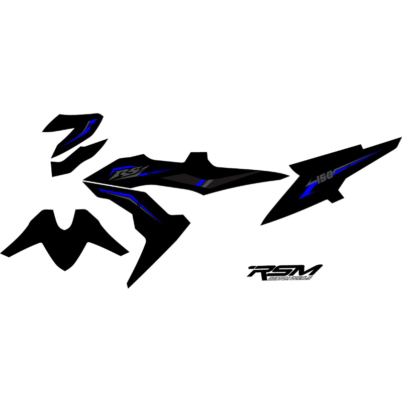 DECAL SONIC FULL BODY