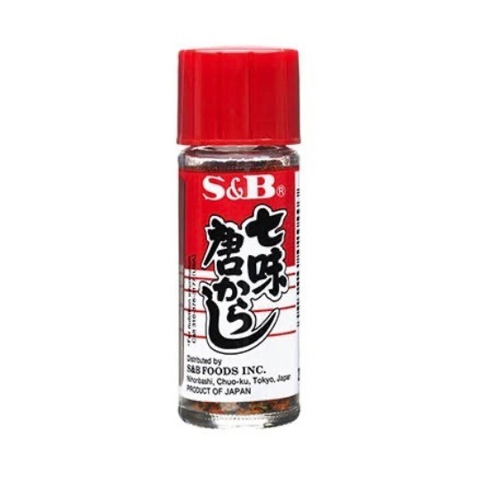

S&B NANAMI TOGARASHI CHILLI POWDER 15GR - Cabe Bubuk Jepang