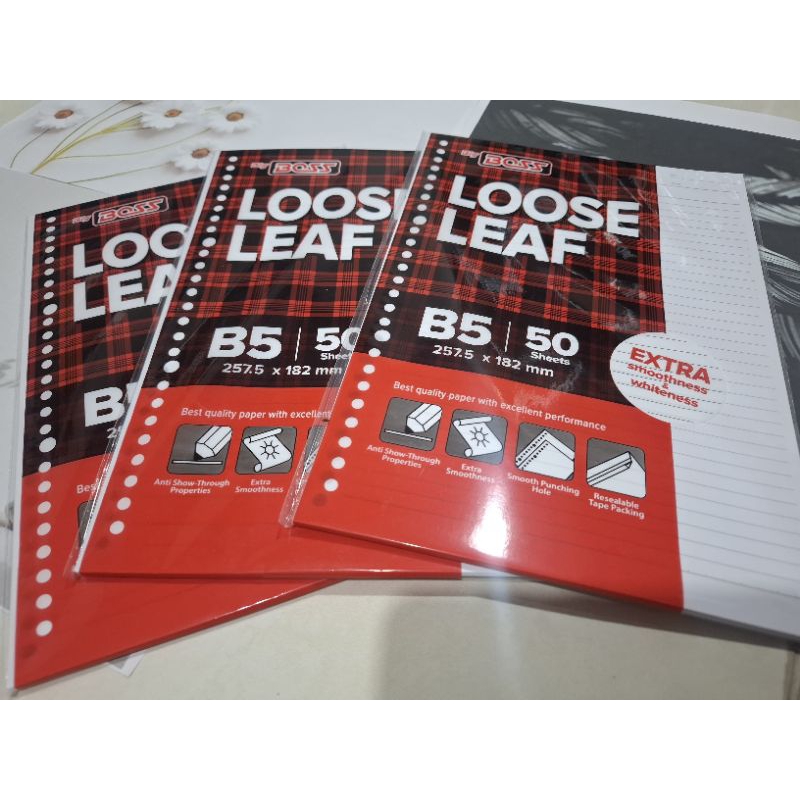 

Kertas Binder Kertas Loose Leaf 50sheets