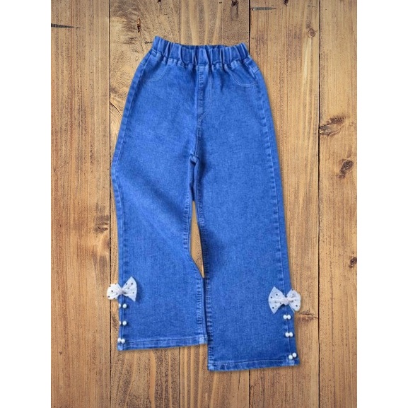 CELANA JEANS KULOT ANAK PEREMPUAN USIA 1-10 TAHUN CELANA KULOT ANAK IMPORT CELANA JEANS PANJANG ANAK