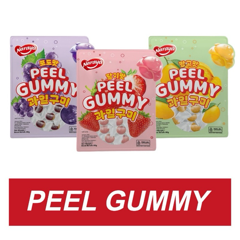 

Naraya Peel Gummy 80gram