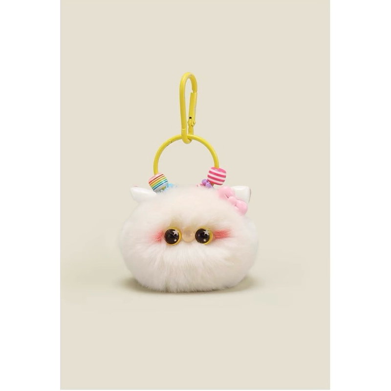 Fur Bag Charm Unique || Bag Charm Pom Pom Unik Lucu