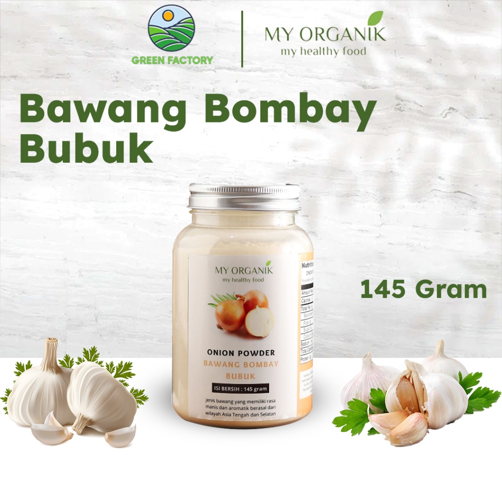 

My Organik Onion Powder / Bawang Bombai Bubuk 145gram