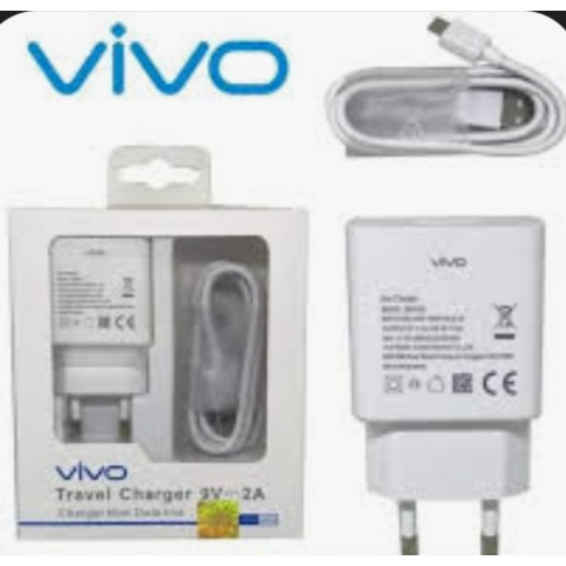 ChargerVivo Original 100%/ charger vivo 9V- 2A Fast Charging Supoort HpVivo V11 V9 V5 V7 V5 Y12 Y91c