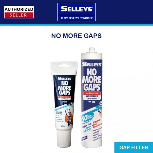 Penambal Celah Tembok Penutup Retak Dempul Plamir No More Gaps Tube Selleys Sealent Akrilik