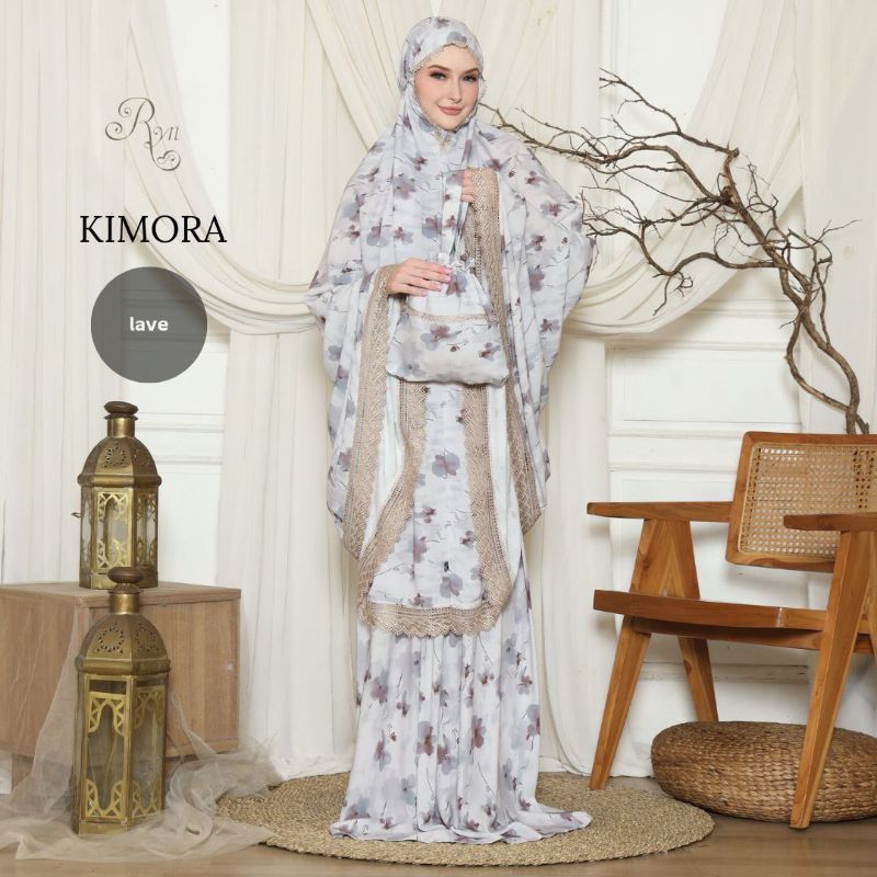 Kimora Mukena Mukena Premium Terbaru 2024 Original By Ryn Rayyan Series Mukenah Motif Dewasa Jumbo K