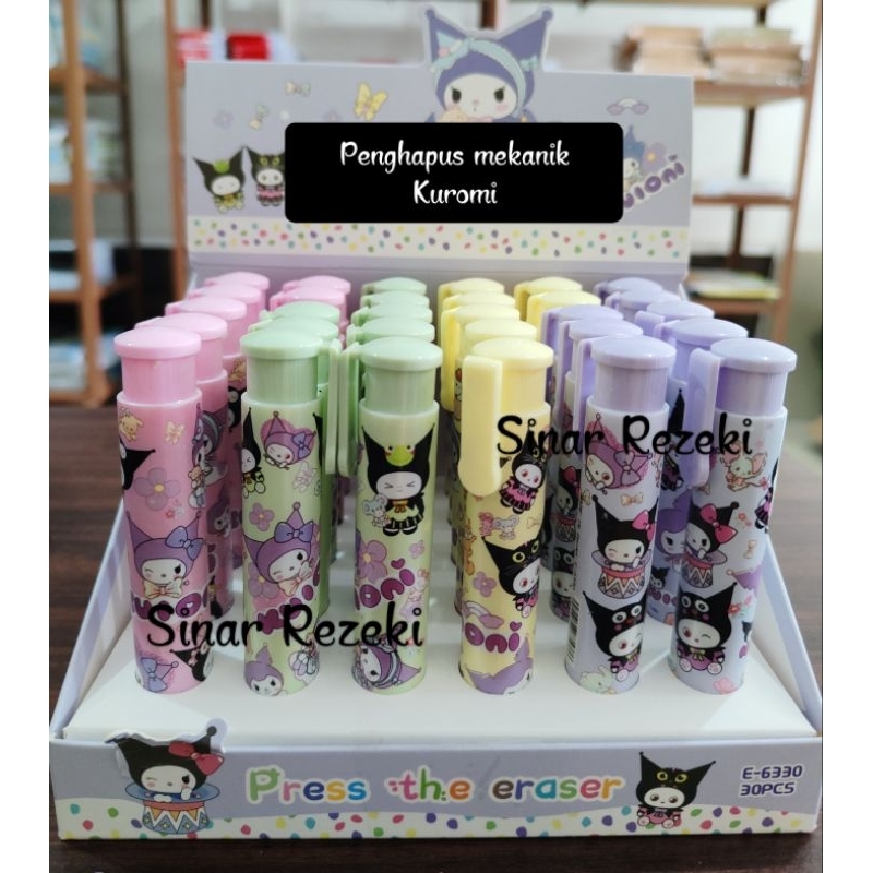 

1 buah!!Penghapus mekanik kuromi/penghapus mekanik lotso/penghapus mekanik fancy/eraser fancy murah lucu