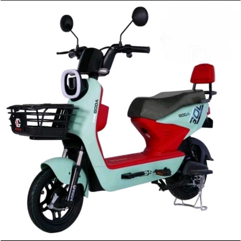 Sepeda listrik goda model jok motor goda 122-ds GODA GOLDEN TIGER 140 SEPEDA LISTRIK GODA 140 A