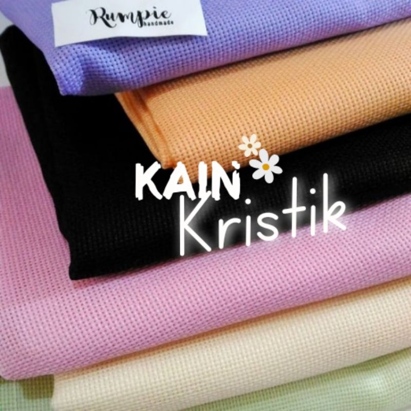 KAIN KRISTIK METERAN(HARGA PER 0.50 METER)