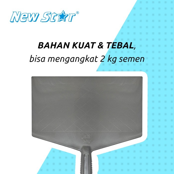 Tadahan Luluh / Tempat Tadah Adonan Semen PVC / Tatakan semen / Sendok semen