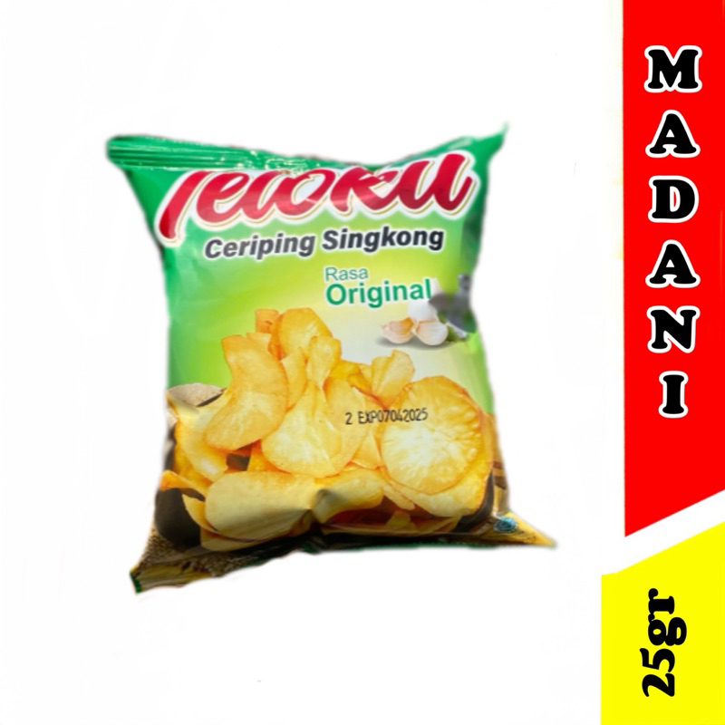 

Teloku Criping Singkong 25 gram
