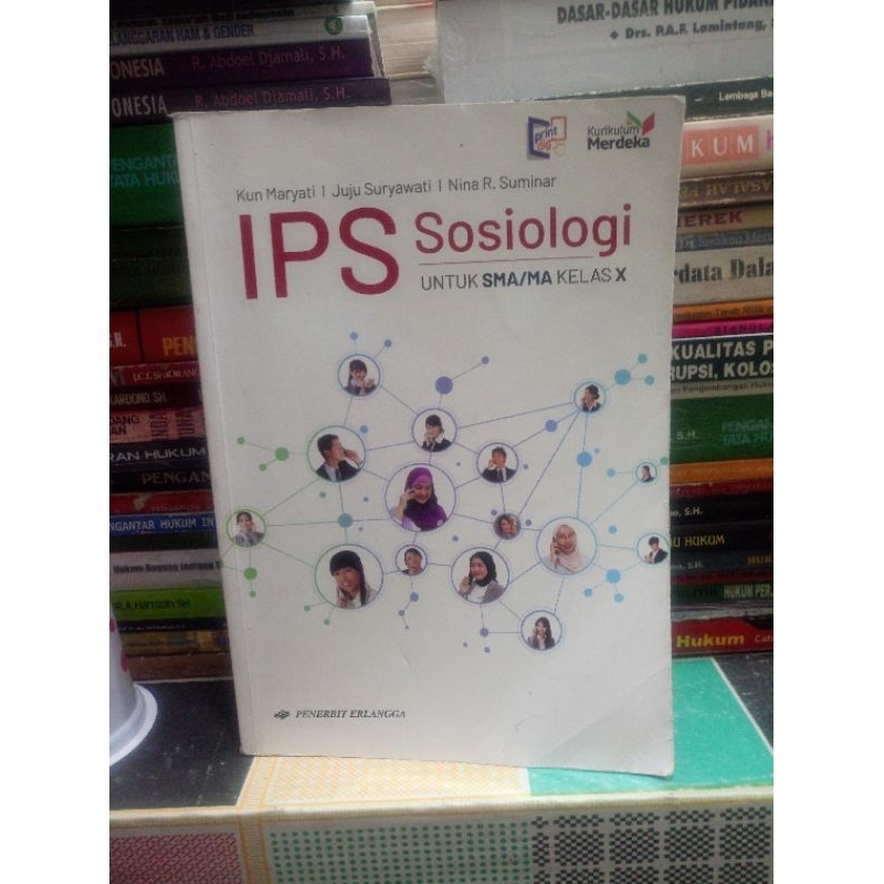 IPS sosiologi kurikulum merdeka kelas 10 pengarang Kun maryati