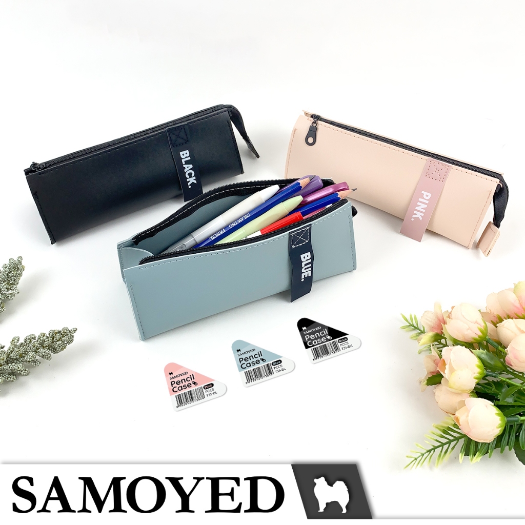 

SAMOYED PCCS-T31 Tempat / Kotak Pensil / Alat Tulis / Kosmetik / Dompet / Tas Segitiga / Stationery / Pencil / Pen / Cosmetic / Travel Case / Box / Pouch / Bag PU Leather