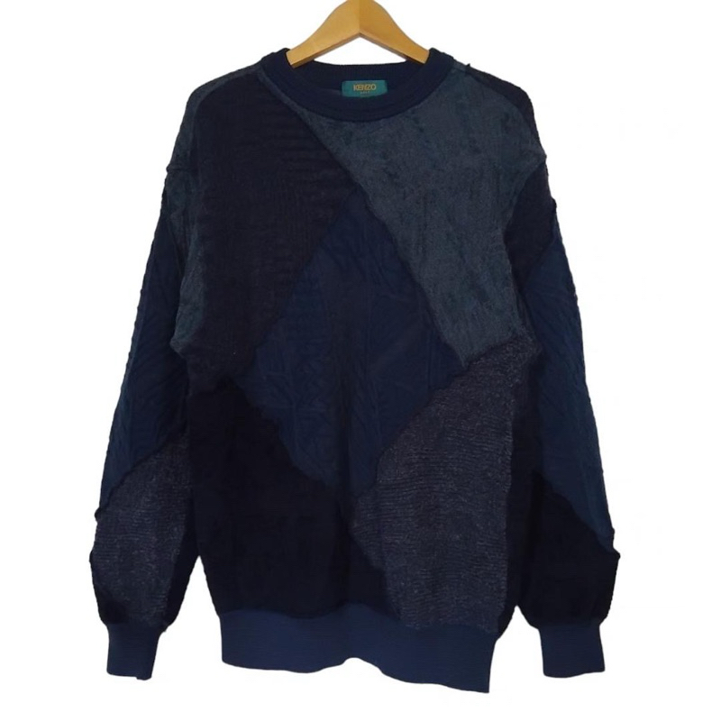 sweater rajut vintage Kenzo