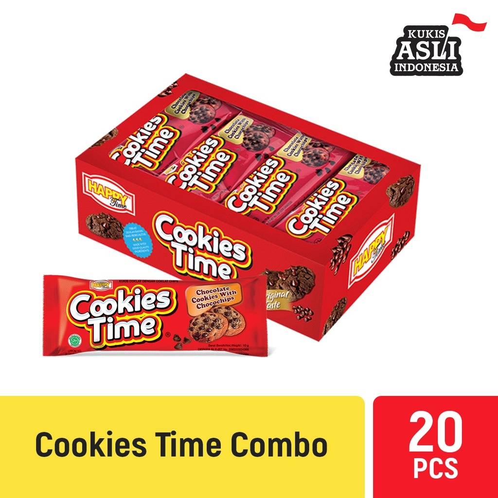

Happy Time Cookies Time Combo (Isi 20 Pcs)