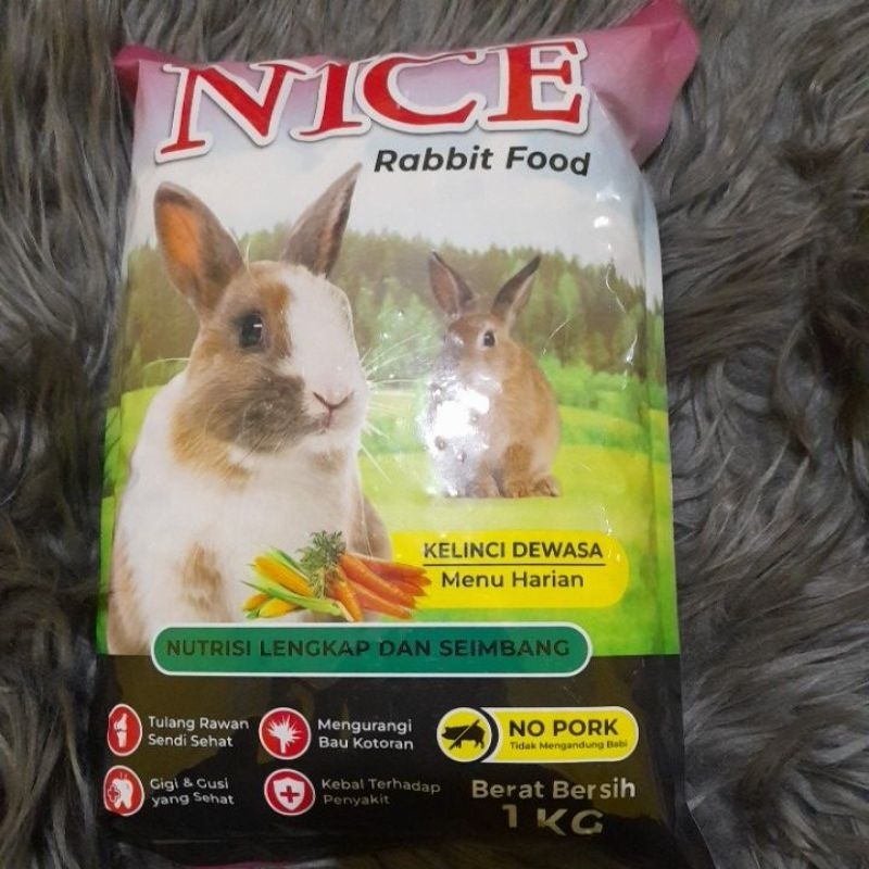 nice pakan kelinci.