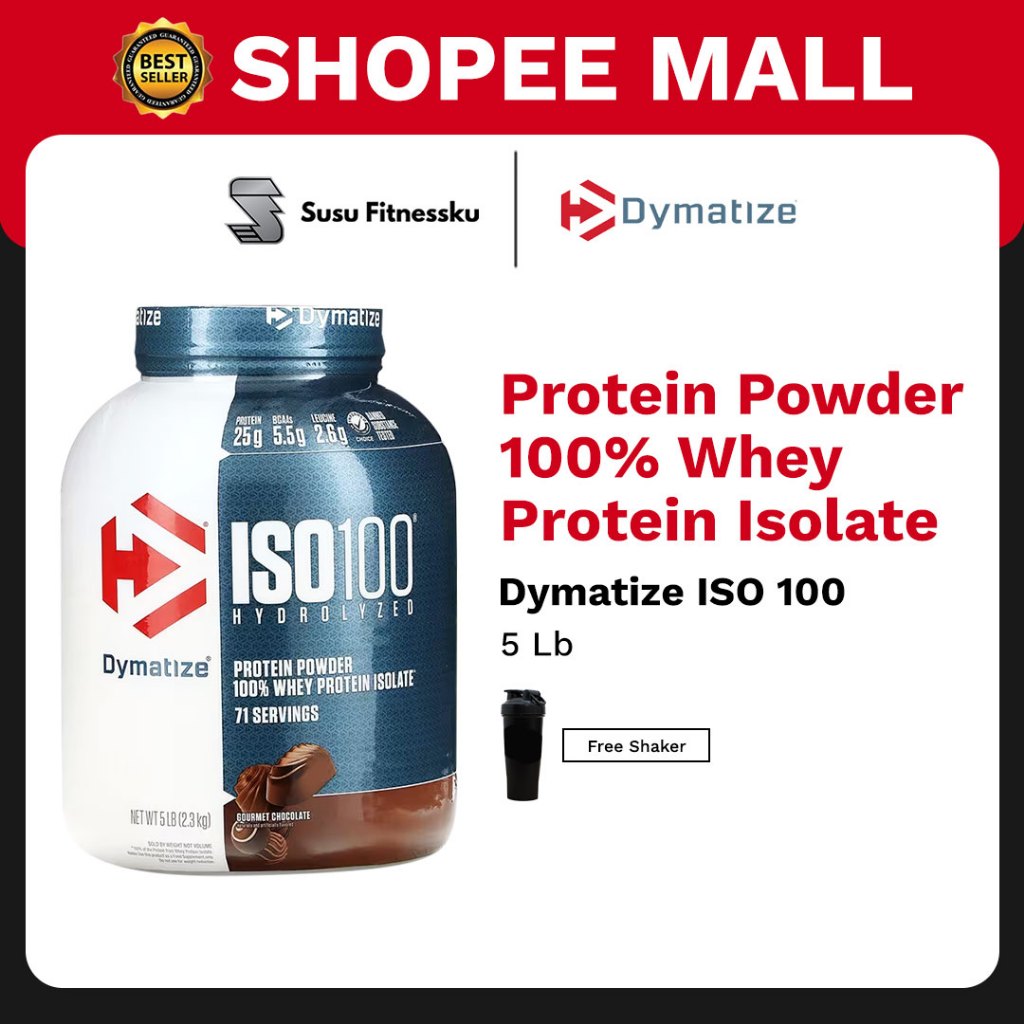 Dymatize Iso 100 5lbs Iso100 Whey Protein