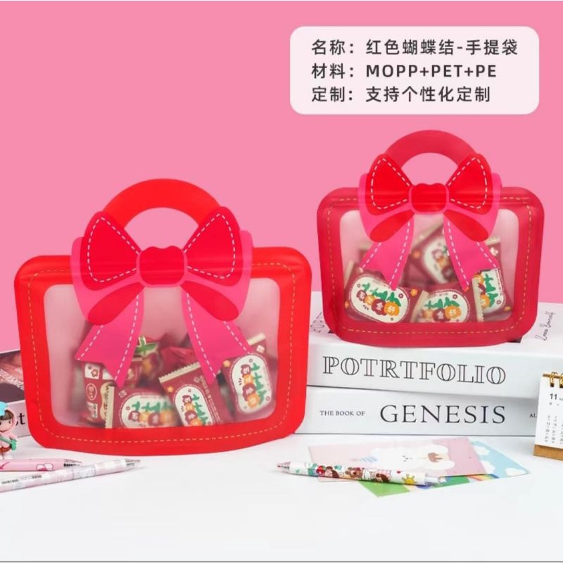 ZP-56M Plastik Klip Makanan Nougat Hampers Packaging Ziplock Bag