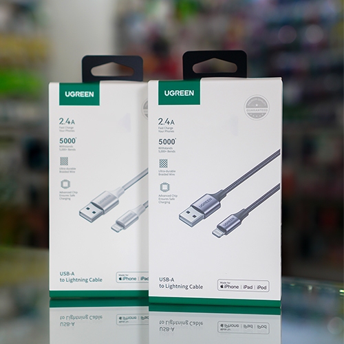 KABEL DATA IPHONE KABEL UGREEN IPHONE UGREEN Kabel iPhone USB Lightning MFi FAST Charging