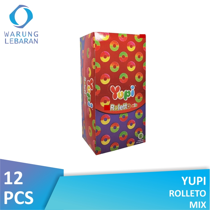 

Yupi Rolleto Mix (Isi 12 Pcs)