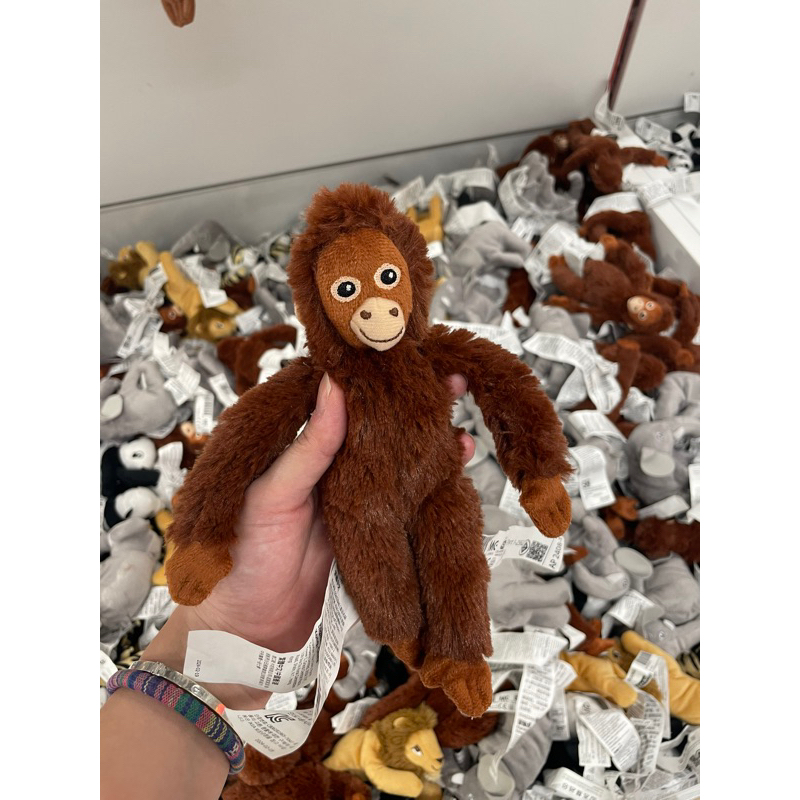 DJUNGELSKOG Boneka Monyet IKEA Ori