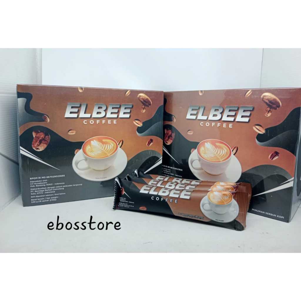 

[PROMO] ELBEE COFFEE HARGA 1 BOX ISI 10 PCS @30GR ASLI ORIGINAL.