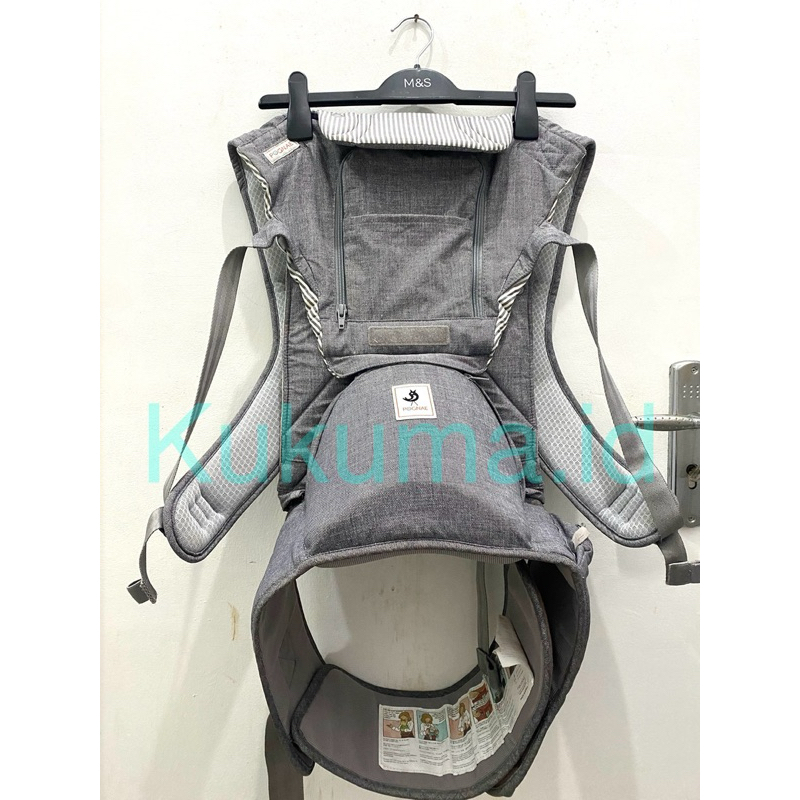 Gendongan Hipseat 2in1 Pognae 5+ bisa SSC FFO lengkap insert
