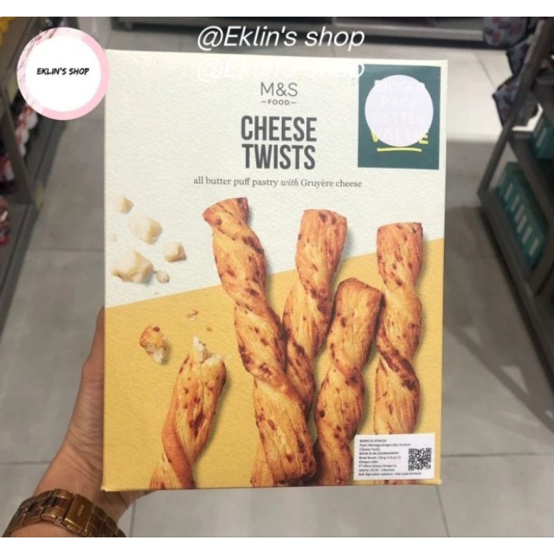 

M&S marks and spencer food cheese twists