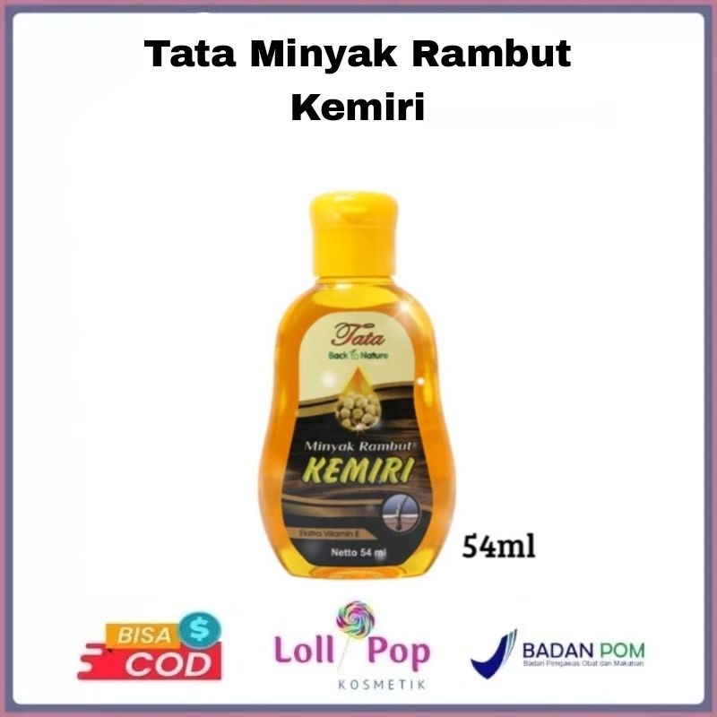 Tata Minyak Rambut Kemiri