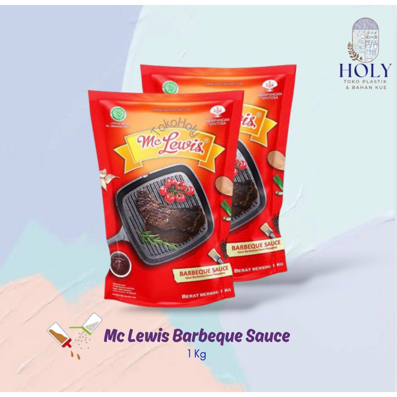 

Saos Barbeque Mc Lewis BBQ Sauce Saus 1 Kg