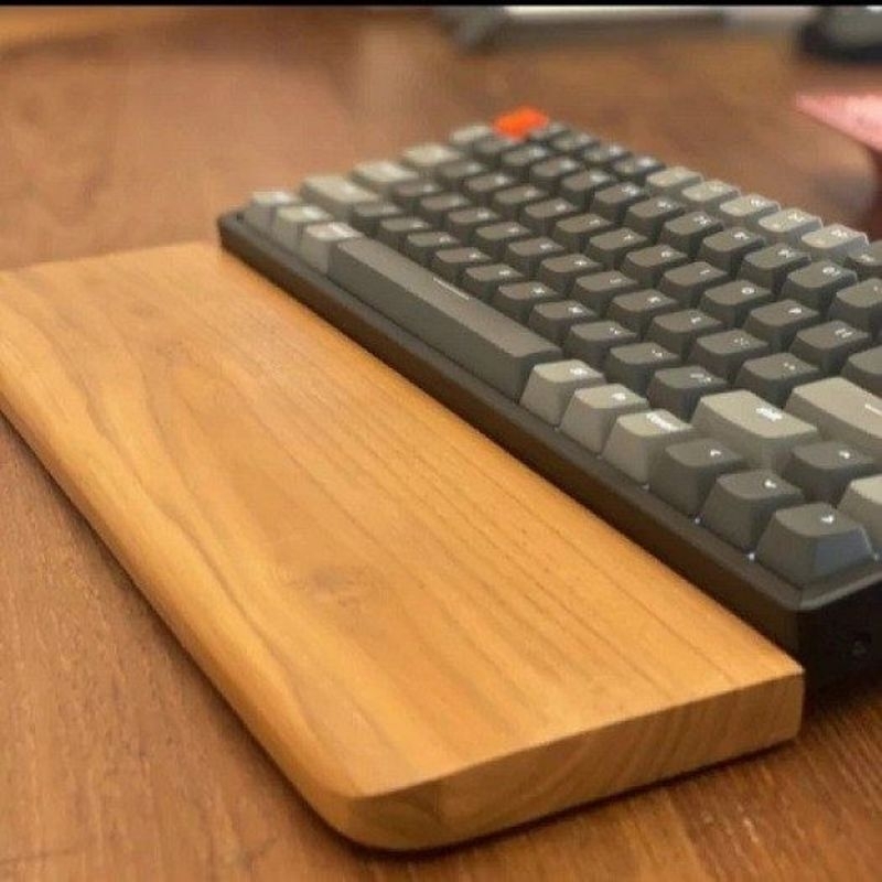 Wrist rest/Sandaran Tangan Keyboard Dari Kayu Jati
