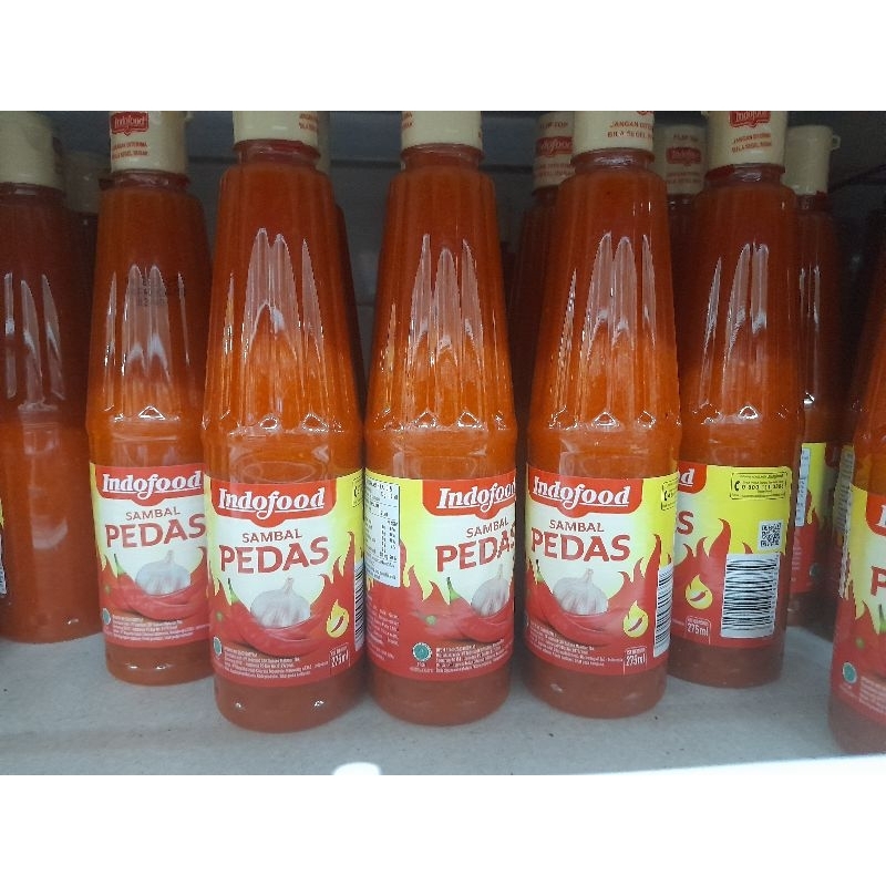 

Sambel Indofood Sambel Pedes/ Extra Pedas 275 ml