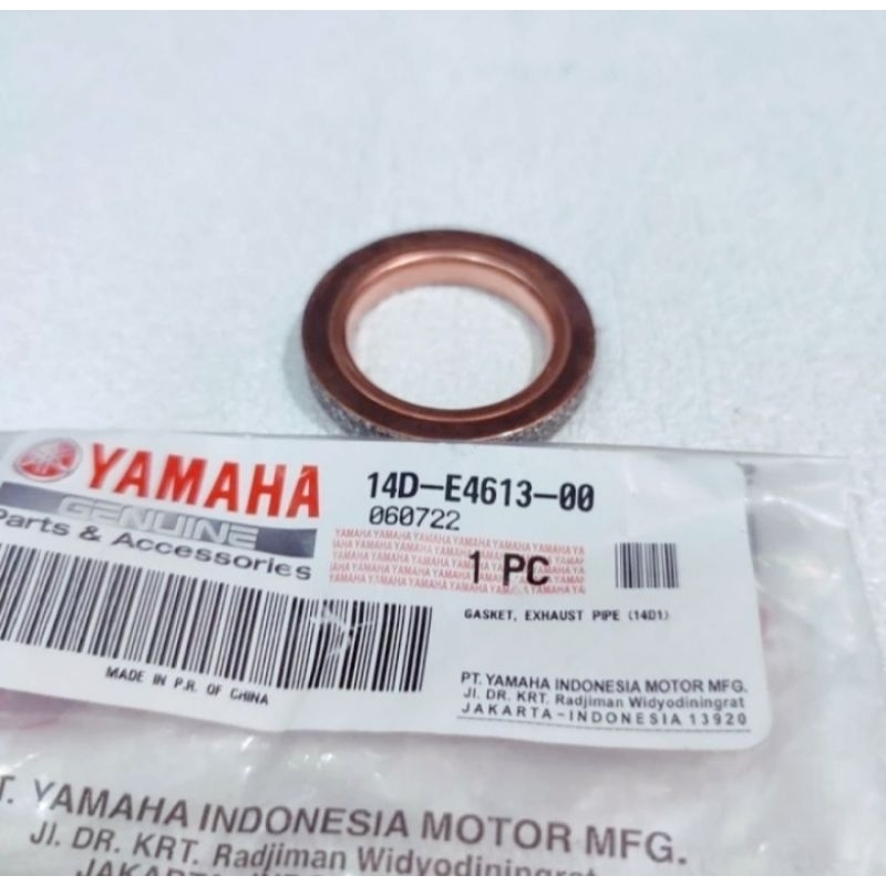 PAKING PACKING PERPAK KNALPOT MIO NOUVO FINO MIO J SOUL GT XRIDE ORIGINAL YAMAHA