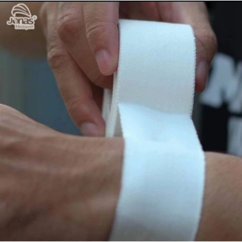 ✅➡️WristTape Jonas Tapping Wristtape Strappal Finger Tape Hand Wrap - Putih