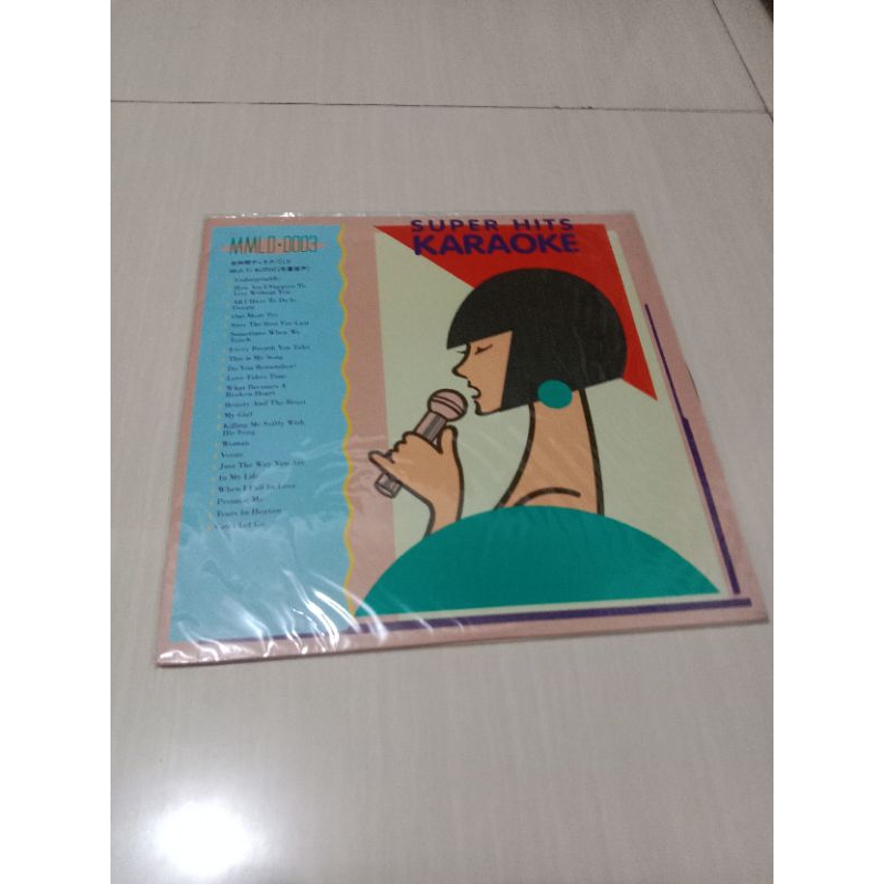 Laser Disc SUPER HITS KARAOKE