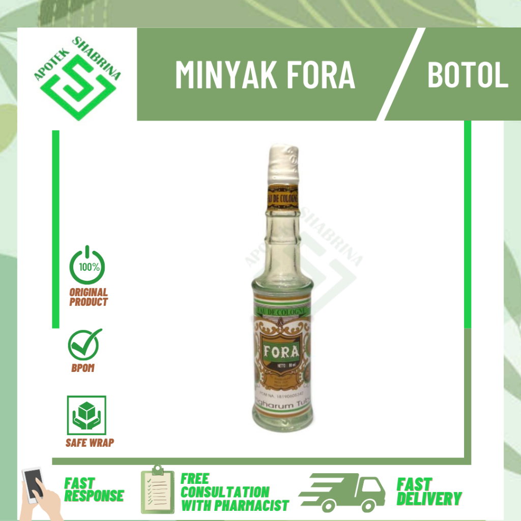 MINYAK VYCARIS COLOGNE MINYAK FORA MENURUNKAN DEMAM