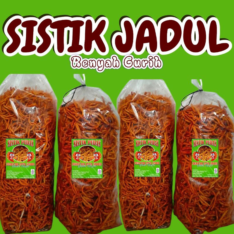 

Camilan 1kg Sistik Jadul Cahaya Berkah Pedas Nikmat