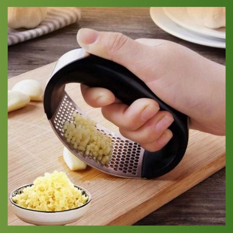 ( penghalus bawang hitam ) Alat press bawang putih bulat penghancur bawang putih garlic presser paru