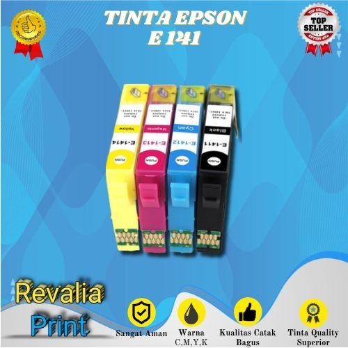 Cartridge Tinta Compatible Epson 141 T141 ME32 ME320 ME340 ME900WD - 1 set