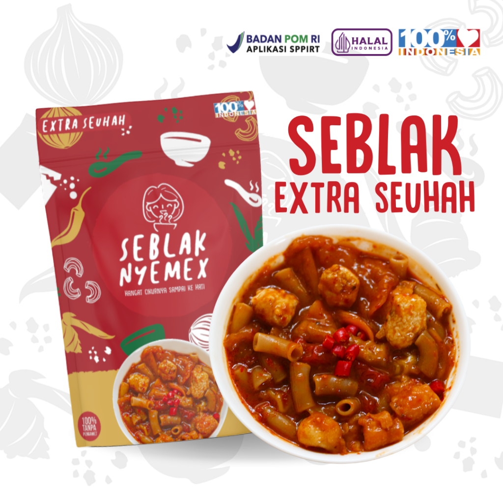 

SEBLAK NYEMEX EXTRA SEUHAH (VARIAN PALING PEDAS) | SEBLAK INSTAN BANDUNG