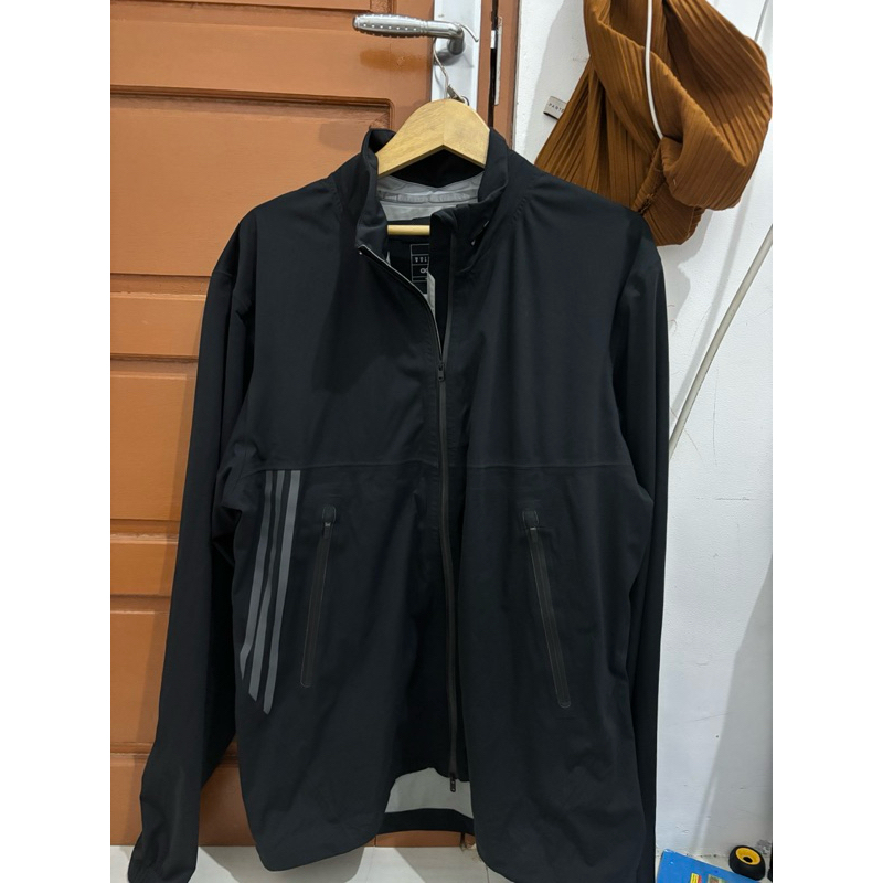 jaket adidas Y3 original anti air waterproof size M LD preloved second