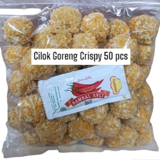 

Bisa Cod ! Cilok Goreng Crispy 50 pcs - Enak Khas Tasikmalaya