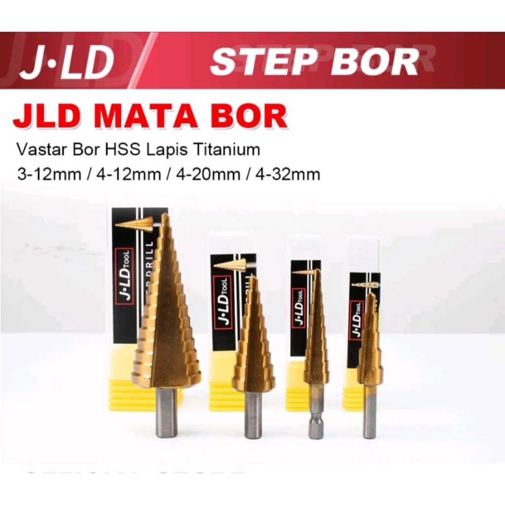 JLD mata bor pagoda - mata bor spiral - (3-12mm) (4-20mm) (4-32mm)