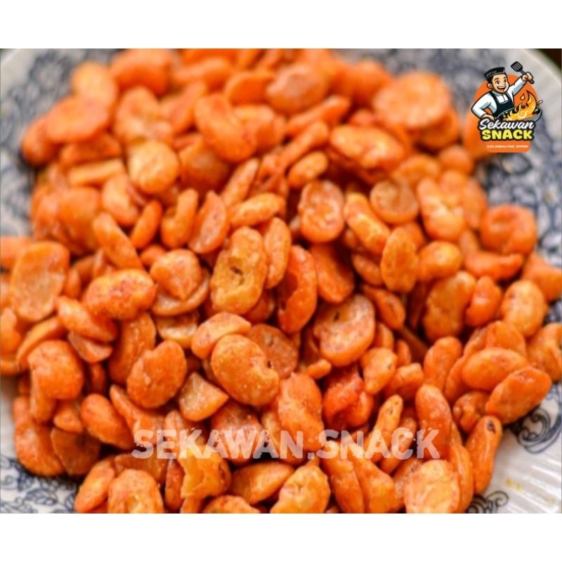 

[PROMO]KACANG KORO KUPAS KACANG MERSI RASA BALADO 500Gr