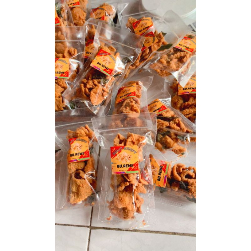 

Kulit Krispy Original Kulit Krispy Ala Burewe|Cemilan|Kulit Ayam Crispy|Kripik kulit|Chicken Skin|