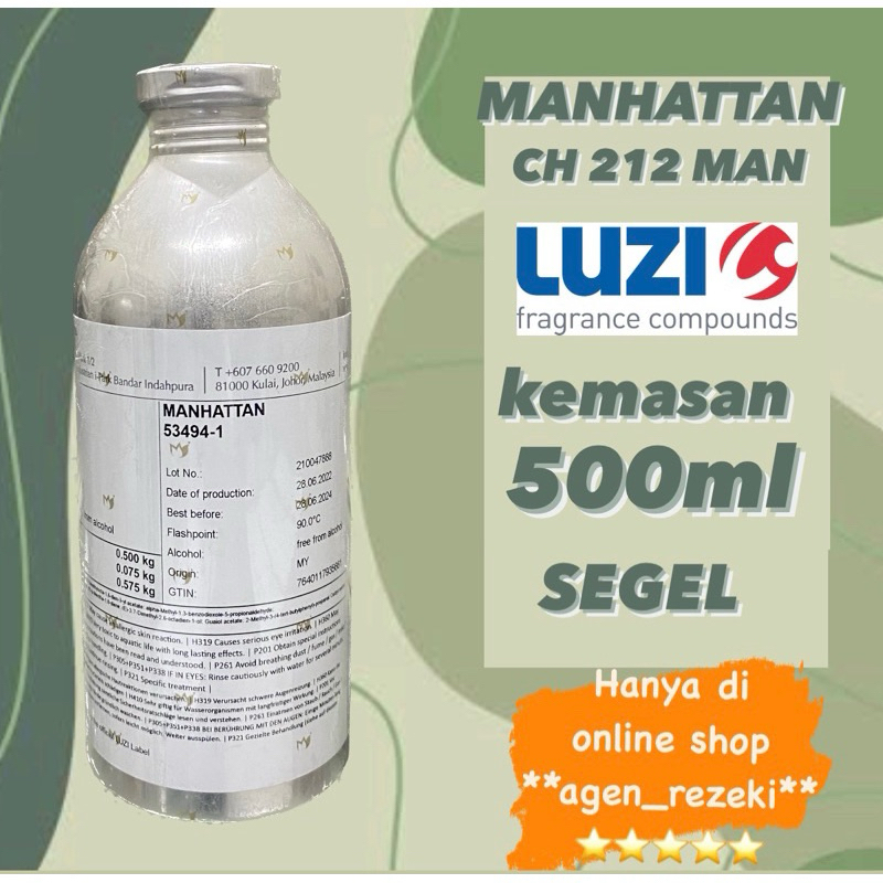 MANHATTAN LUZI 500gr segel 212 MAN