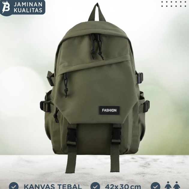 Tas Ransel Backpack Fashion Besar  Jaminan Kualitas  FROZ TR3  Krem